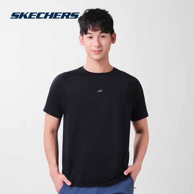 Áo Thun Tay Ngắn Nam Skechers Running Performance Short Sleeve Tee - SP326M401-0018