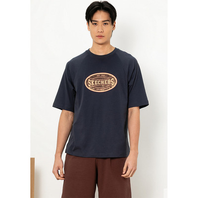Sleeve Tee Nam Skechers Basketball Culture Sleeve Tee - SL325M383-00W5 Online Sale