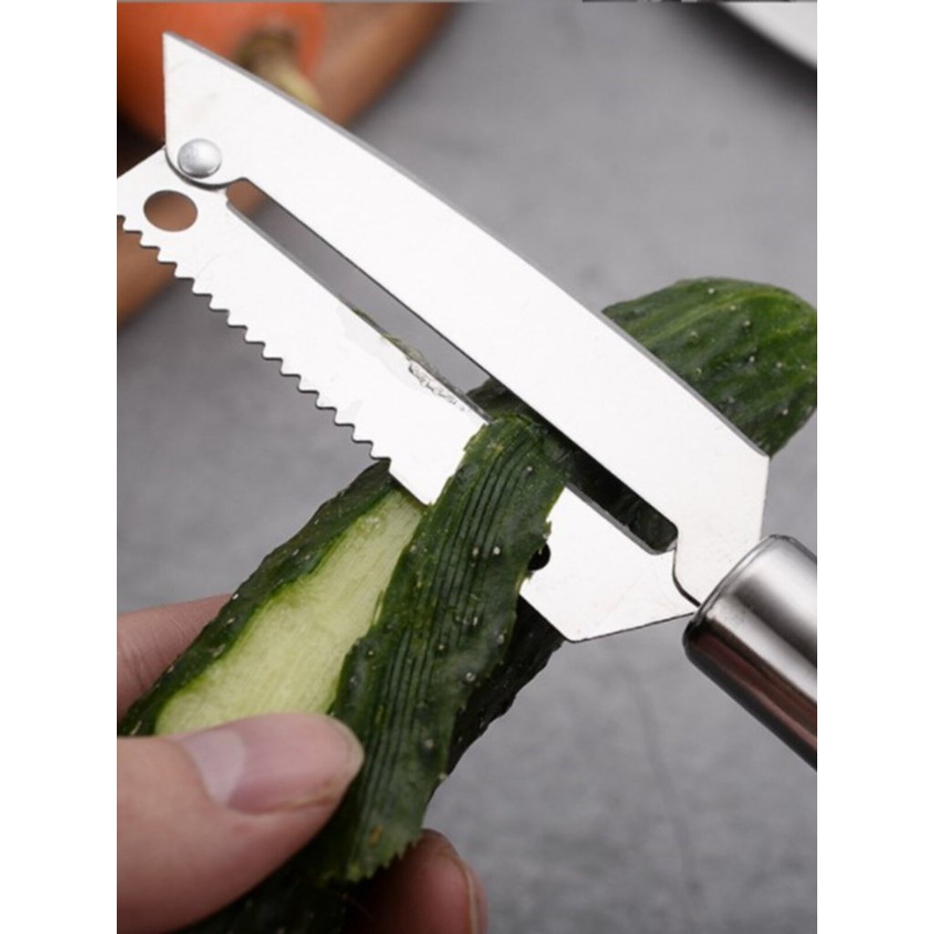 2026 Phong Cách Mới Đức Thép Không Gỉ Lột Khoai Tây Peeler Nhà Bếp Hộ Gia Đình Đa Năng Tiện Dụng Dụn