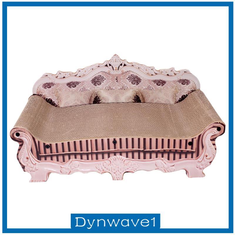 Tông sóng Cat Scratcher Couch Bed Luxury Pet Cat Lounge 50x24x24cm