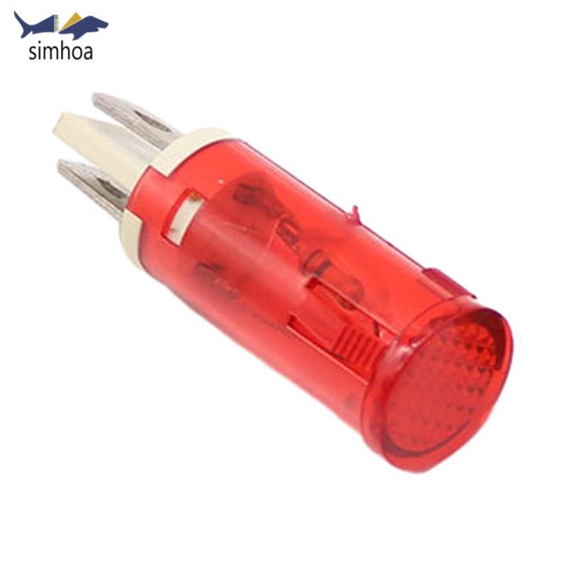 Đèn báo tín hiệu 220V MDX-14A Đầu tròn nhỏ gọn cho hộ gia đình nhỏ