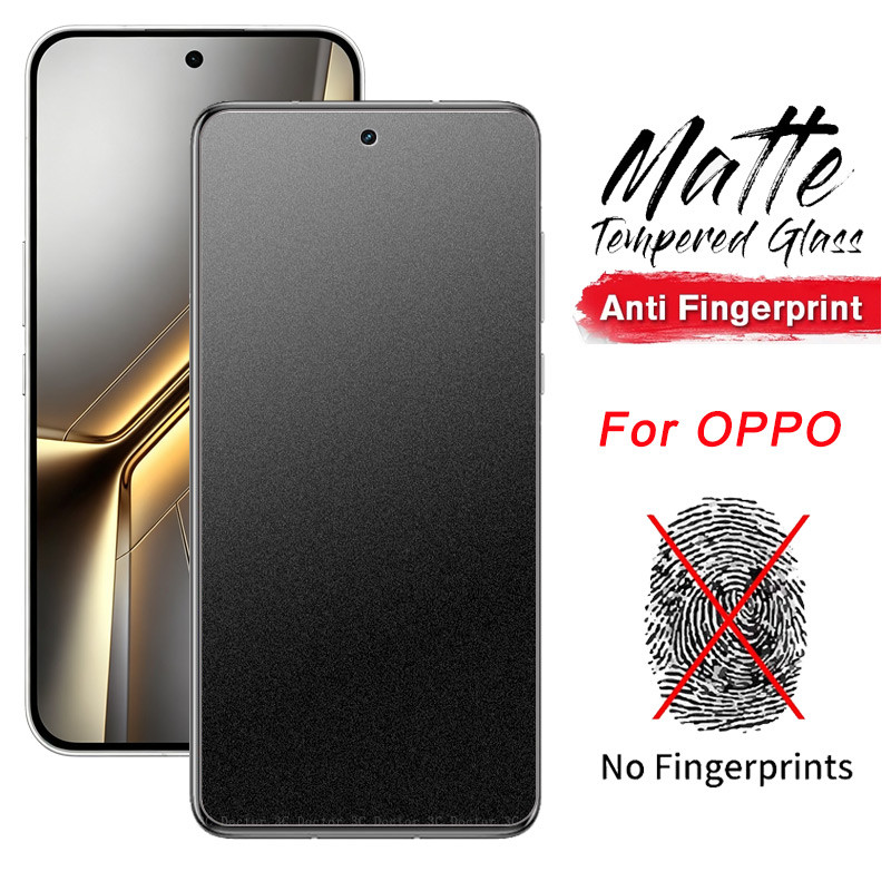 Kính cường lực chống vân tay cho OPPO K15 K14 K13 K12 K11 Turbo Pro Plus K14x K13x K12x K11x 4G 5G