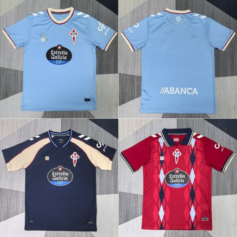 26 / 27 RC Celta de Vigo Soccer Jersey 2026 2027 Áo bóng đá sân khách sân nhà S-4XL