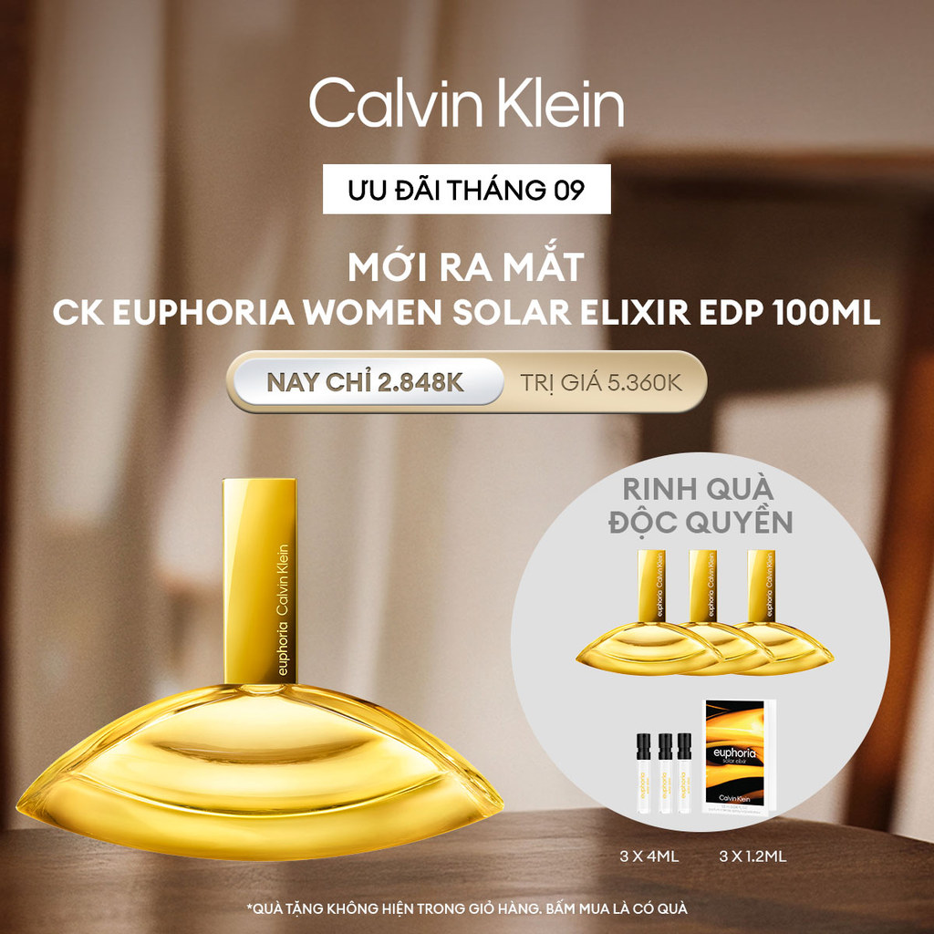 Nước hoa Nữ Calvin Klein Euphoria Women Solar Elixir EDP 100ml