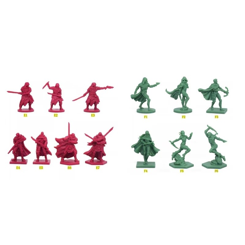 LJJ TRPG board game Epic Sand War Strategy thu nhỏ, Harkonnen Regulars ATREIDES REGULAR ATREIES ELIT