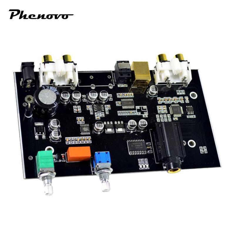 Bảng giải mã bộ khuếch đại âm thanh, sợi quang USB NE5532 96KHz