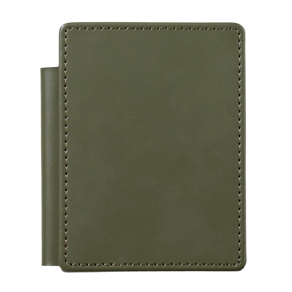 King Jim Lezaface U A7 Faux Leather Slide Memo Pad/ Direct from JAPAN

