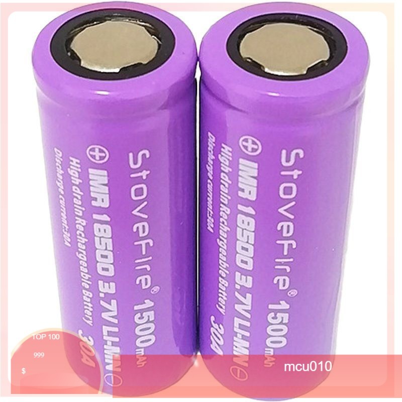 achun.vn - CELL PIN Stovefire 18500 - 1500mAh - 3.7V xả 30A