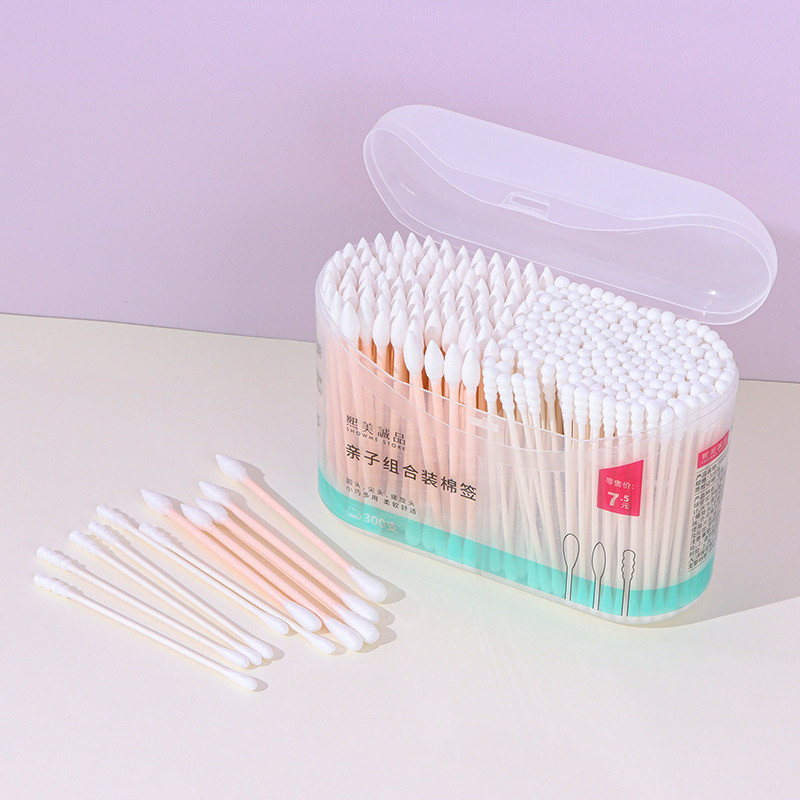 XIMIVOGUE Ximei Eslite 300 miếng gạc Cotton kết hợp giữa cha mẹ và con cái