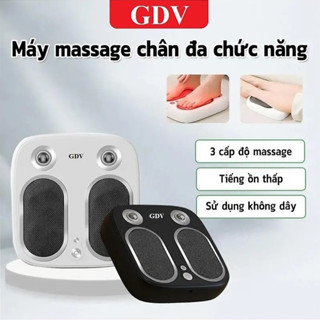 [Tặng củ sạc + cáp sạc] Máy Massage Bàn Chân Không Dây GDV YM-SU7 Bấm Huyệt, Rung Gót, Chườm Ấm - Giao Màu Ngẫu Nhiên
