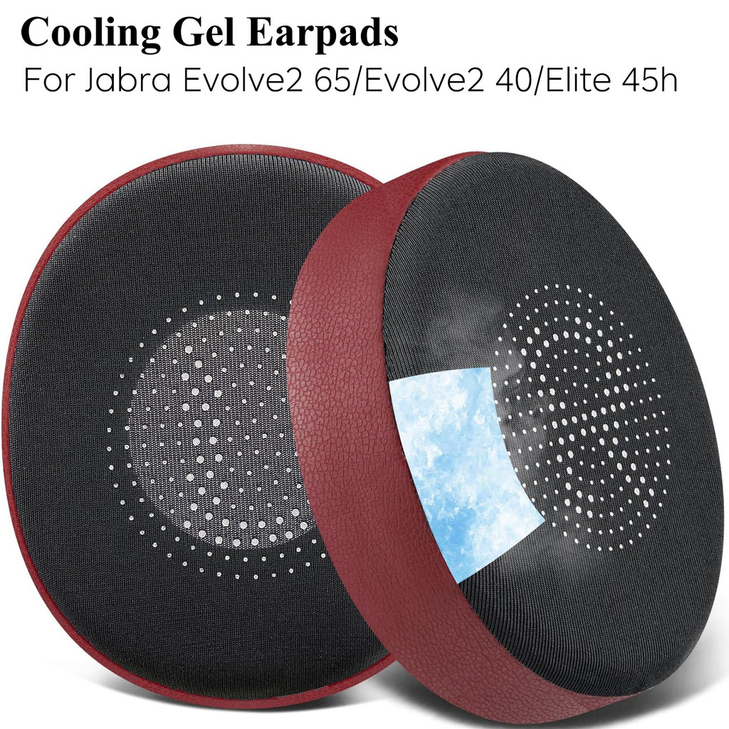 Gel làm mát Earpads Thay thế cho Jabra Evolve2 65 (Evolve 2 65MS 65UC MS UC) / Evolve2 40 (40UC 40MS