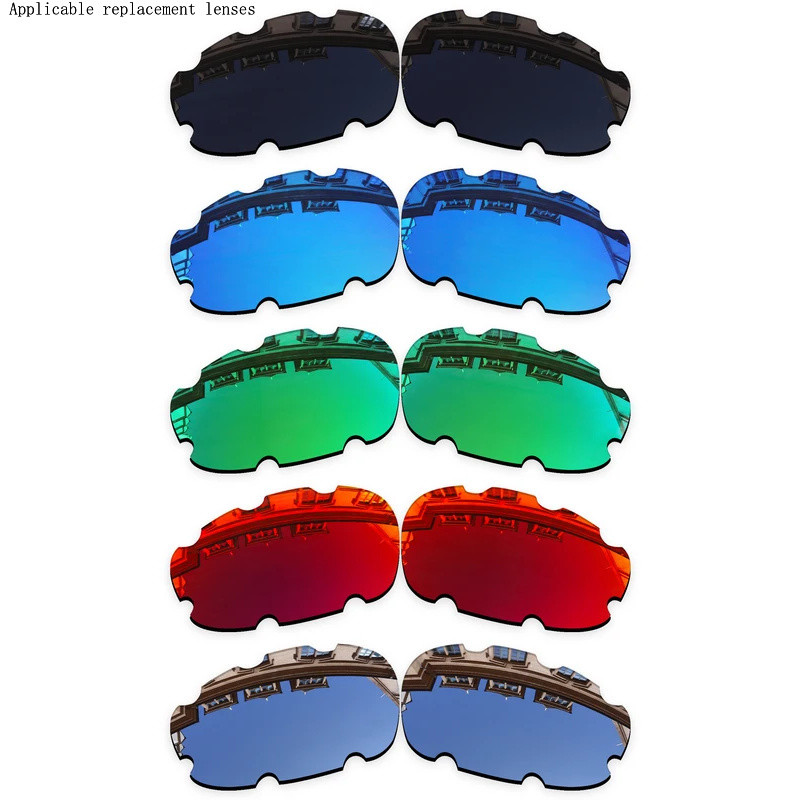 Vonxyz - Ống Kính Thay Thế Cho Oakley Split Jacket Vented OO9099, Khung 61mm, Nhiều Màu Sắc