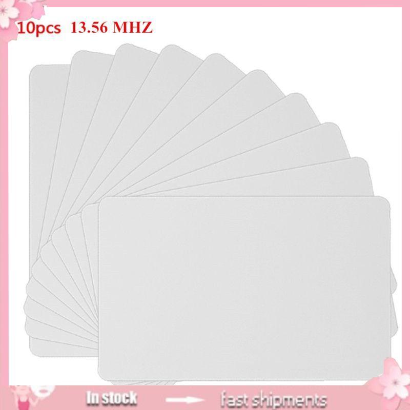 YOI 10 CÁI Thẻ RFID Thẻ NFC trắng cho điện thoại thông minh và thiết bị hỗ trợ NFC