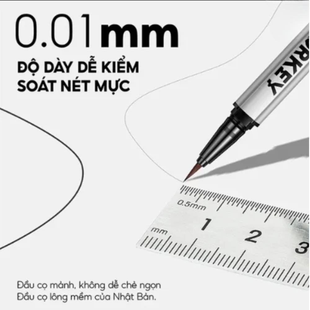 Ảnh 2 của Bút kẻ mắt Colorkey Floating Color Liquid Eyeliner lâu trôi, chống nước