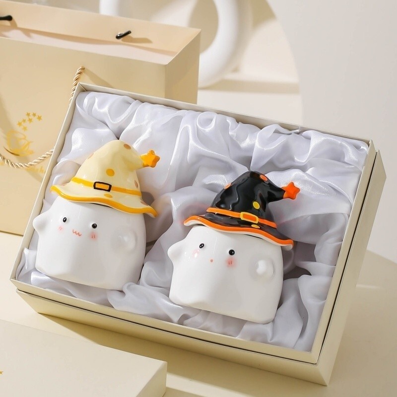 Couple's Cups Birthday Gift a Pair of Cups Couple's Wedding Ceramic Mug Practical Gift for Friends