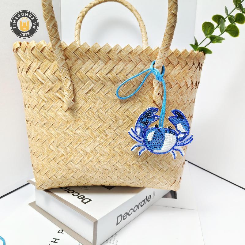 Hạt cây dừa cua cho dây treo túi và phụ kiện đính hạt