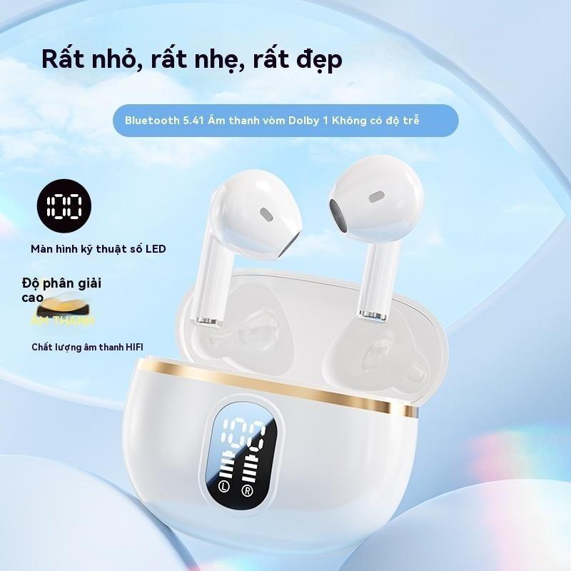 J08 Tai nghe Bluetooth TWS Tai nghe chơi game Tai nghe không dây Tai nghe stereo 9D với đèn LED