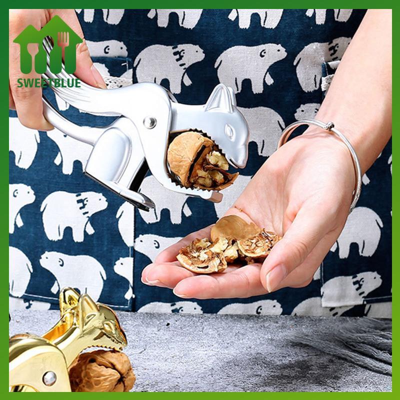SWEET Sóc Quả óc chó Sheller Dụng cụ mở cánh thông Pecan Hazelnut Kìm Qui Quả óc chó Craer Hạt hạnh 