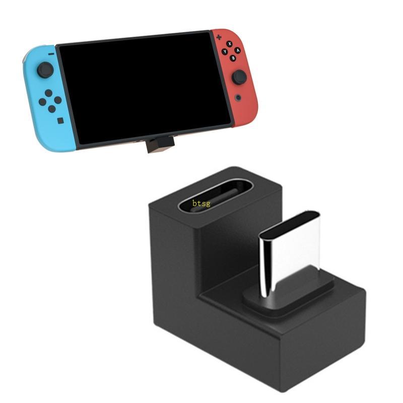 Btsg 90 Độ USB C Loại C Nam Sang Nữ Adapter Phải Trái Và Lên Xuống Góc 90 Độ USB-C Nối Dài Thích Ứng