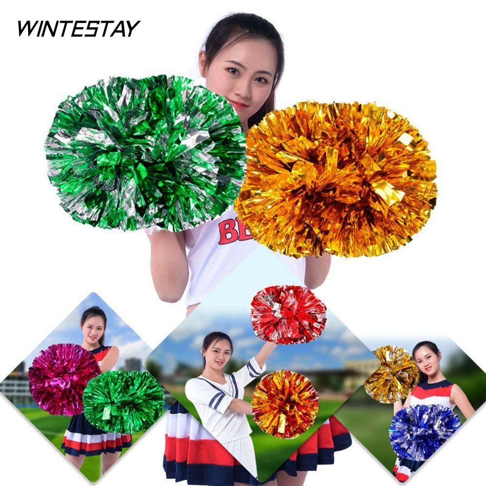 WINTESTAY Cổ vũ Bóng cổ vũ Trang phục buổi hòa nhạc Tay cầm hai lỗ Trang trí tiệc khiêu vũ