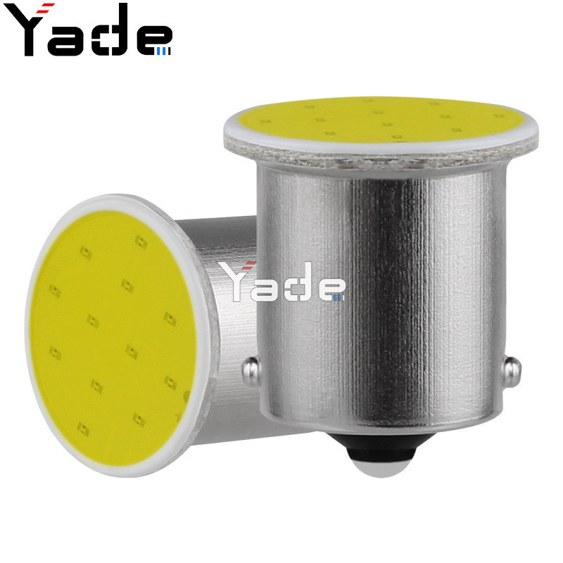Yade Xe led Bật Tín Hiệu 1156 1157 COB 12LED BA15S Xe Máy Đuôi Đèn Phanh