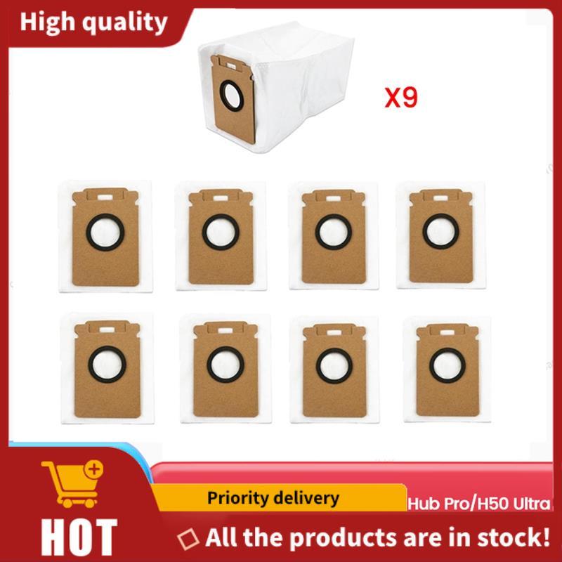 9 Túi Đựng Bụi Thay Thế Cho H60 Hub Ultra / H60 Hub Pro / H50 Siêu Tự Động Rỗng Trạm Quét Phần