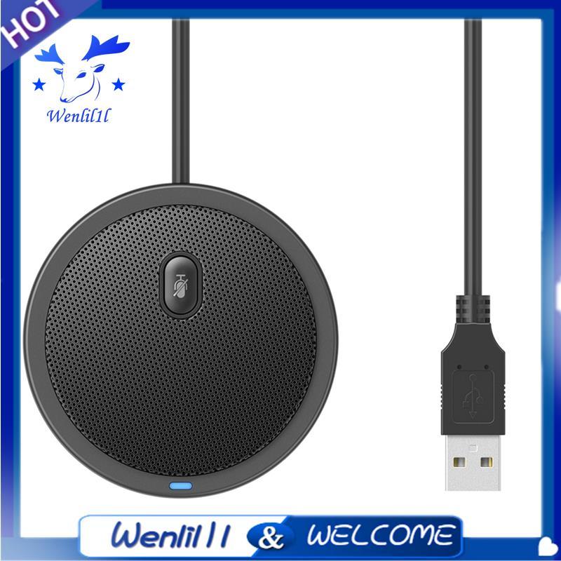 1 Cái USB Đa Hướng Condenser Micro Mic Cho Cuộc Họp Kinh Doanh Hội Nghị Máy Tính Laptop PC Voice Cha