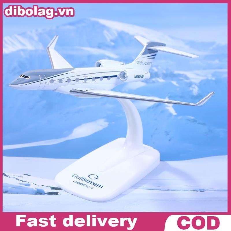 DIBO Gulfstream G650ER 1 / 200 Diecast Mô Hình Máy Bay Máy Bay Sưu Tập Quà Tặng Đồ Chơi.