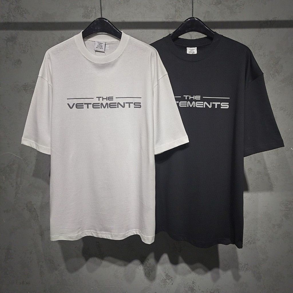 VETEMENTS VETEMENTS Thư Dễ Thương OS Rời Thường Ngày Nam Nữ Tay Ngắn VTM