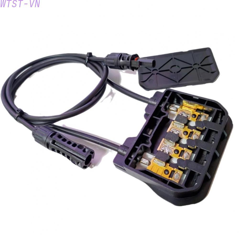 Solar Junction Box 1500V/30A Rating IP68 Waterproof Rating 1500V DC Rated