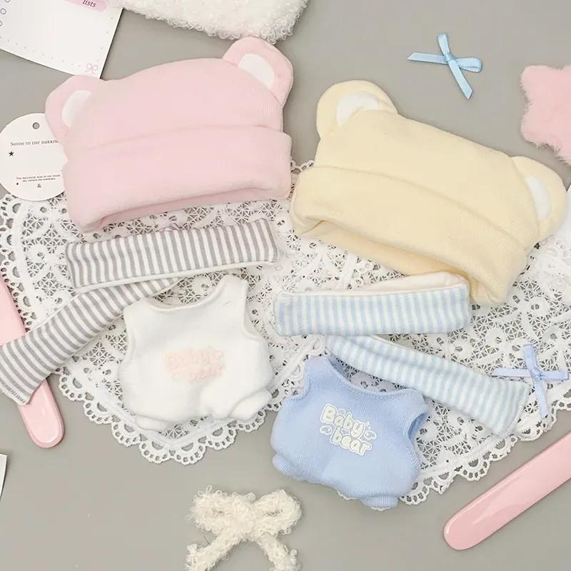 Little Bear Story Series Quần áo trẻ em Bộ quần áo trẻ em 10cm Cotton không thuộc tính Quần áo trẻ e