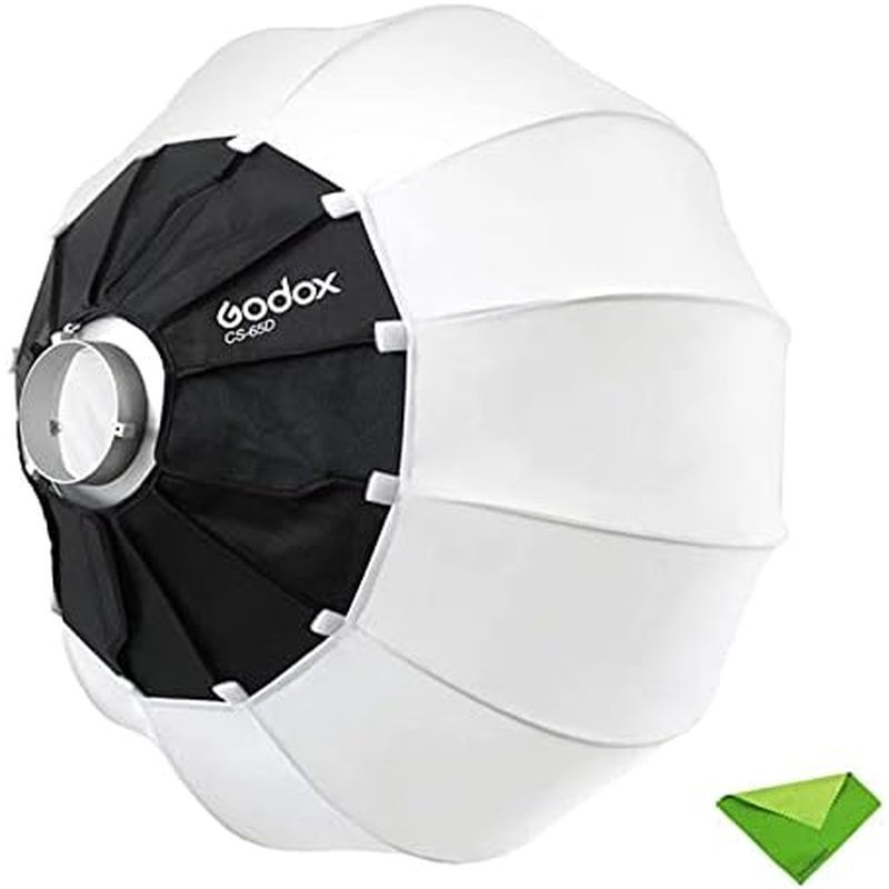 GODOX Softbox Lantern CS-65D 65cm Bowens Mount Soft Light Modifier cho Aputure 300D Mark II 120D SL-