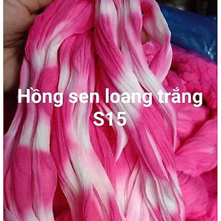 Vải voan làm hoa( cục 3 sợi)