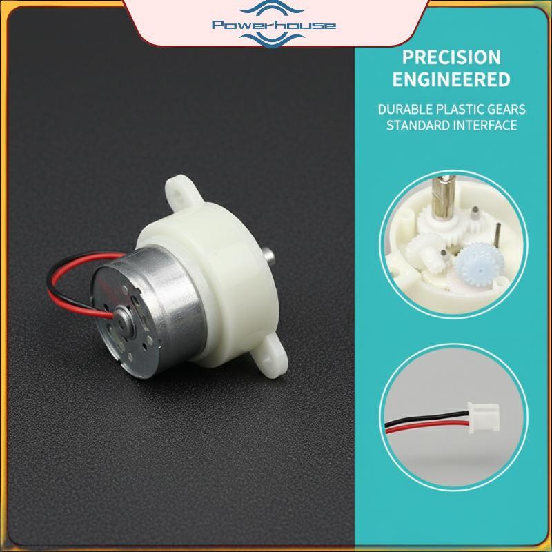 POWER Mini 300 Gear Motor 7RPM Hộp số Micro Tốc độ chậm Động cơ giảm bền cho thiết bị tự động hóa DI