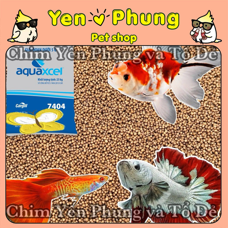 Cargill 7404S 0,5mm – Cám Cá Cho Cá Vàng, Guppy, Betta