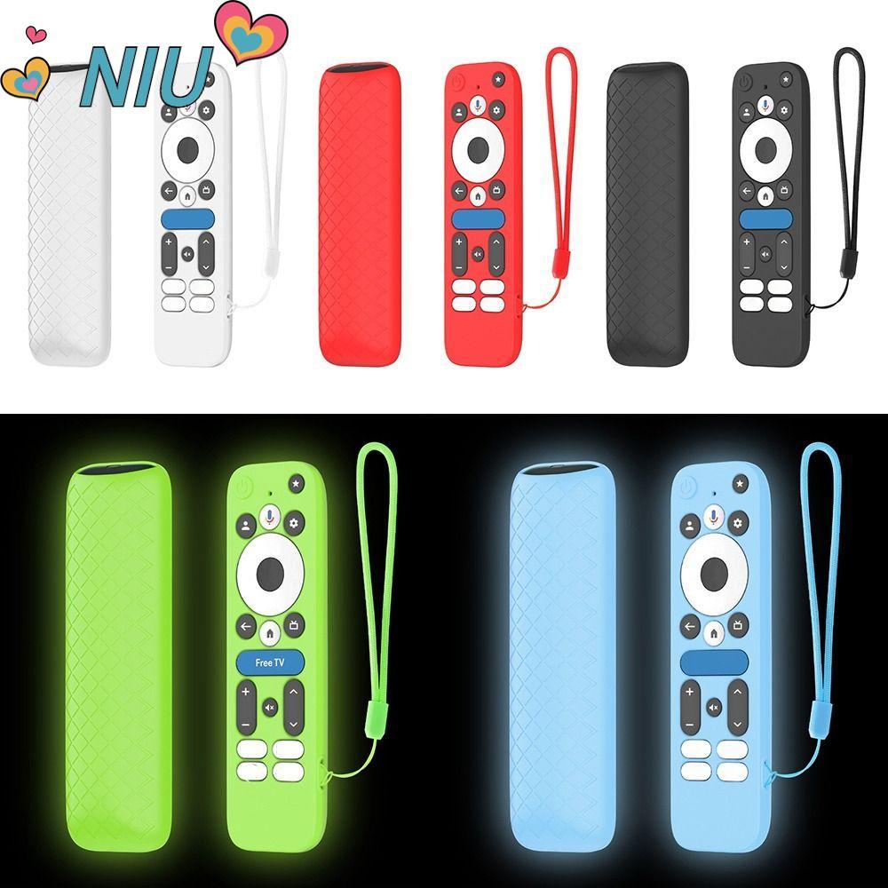 Vỏ điều khiển từ xa NIUYOUJS, Bảo vệ silicon bảo vệ, có dây buộc Điều khiển từ xa chống sốc cho onn.