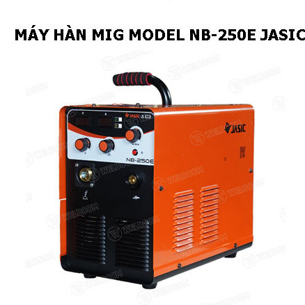 Máy Hàn MIG NB-250E JASIC Hàn Dây Từ 0.8-1.0mm Kèm Súng Hàn, Kẹp Mát, Đồng Hồ CO2, Bảo Hành 18 Tháng