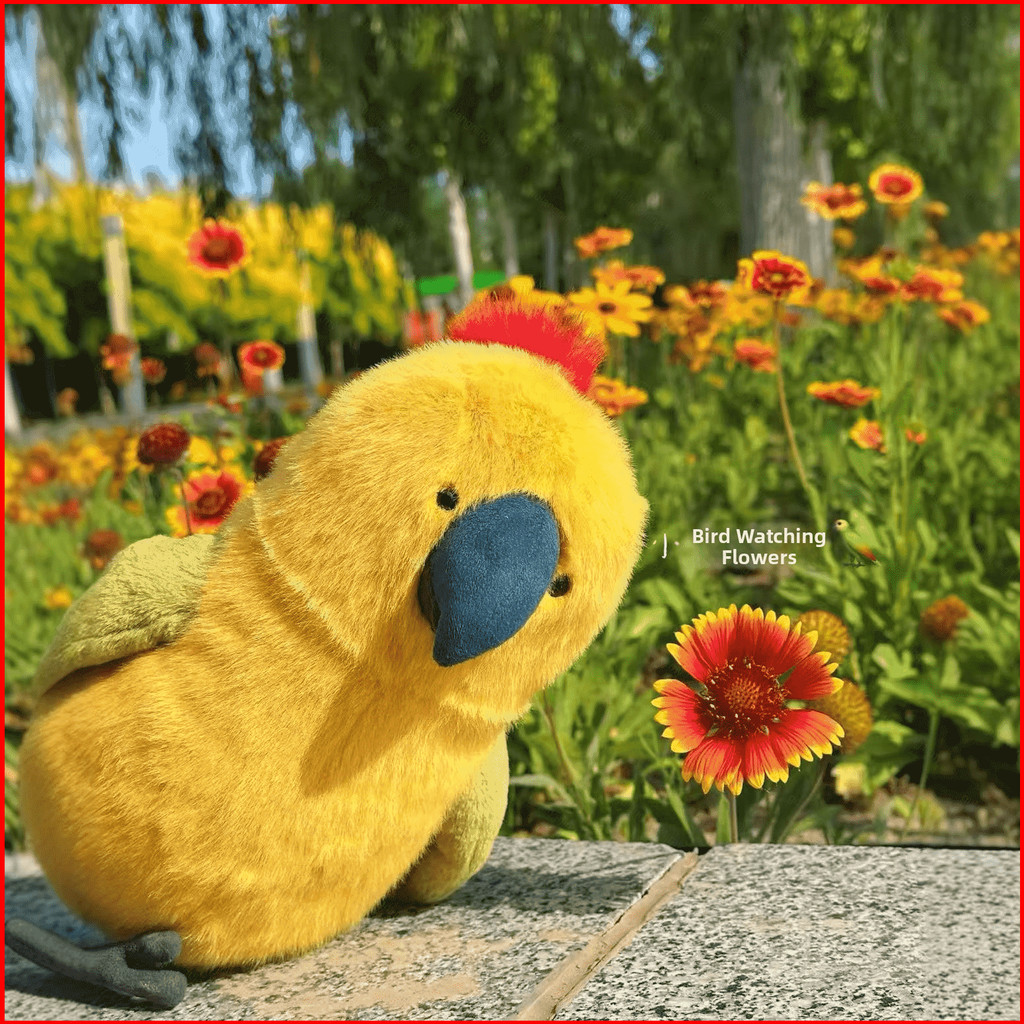 GL Jellycat Dorit Duckling Budgeby Parrot Sigmund Seal Plushie Búp bê bông sang trọng dễ thương Quà 