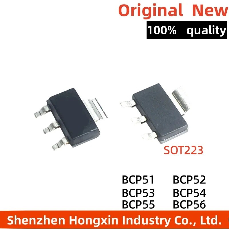 5 CÁI BCP51-16 BCP52 BCP53 BCP54 BCP55 BCP56-16 SOT223 bóng bán dẫn điện Bán buôn
