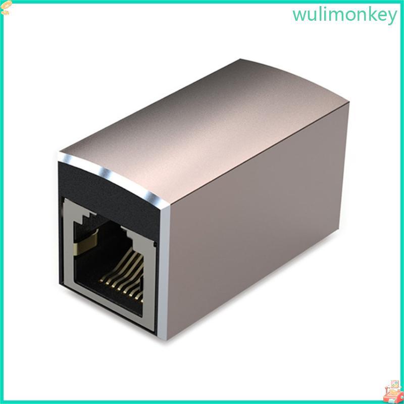 WU Linh Hoạt RJ45 Khớp Nối Ethernet Nối Dài Nam Sang Nữ RJ45 Kết Nối Cho Cat8 Cat7 Cat6 Cat5 Mạng Đá