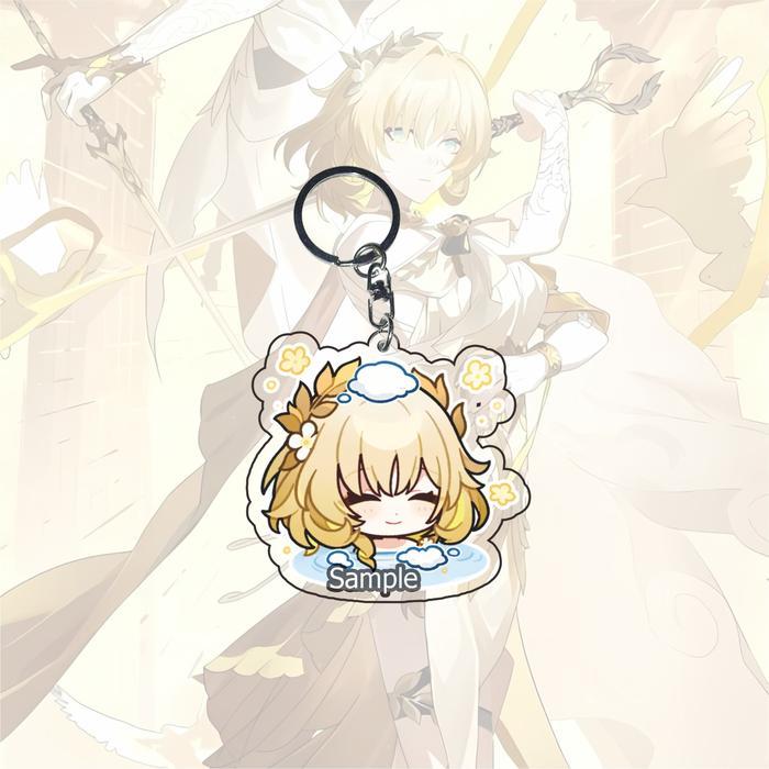 Gantungan Kunci Honkai Star Rail Aglaea all - Key Chain - Aglaea 01, gantungan kunci