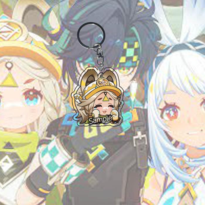 Gantungan Kunci Genshin Kachina all  - Key Chain - Ganci - Kachina 01, gantungan kunci