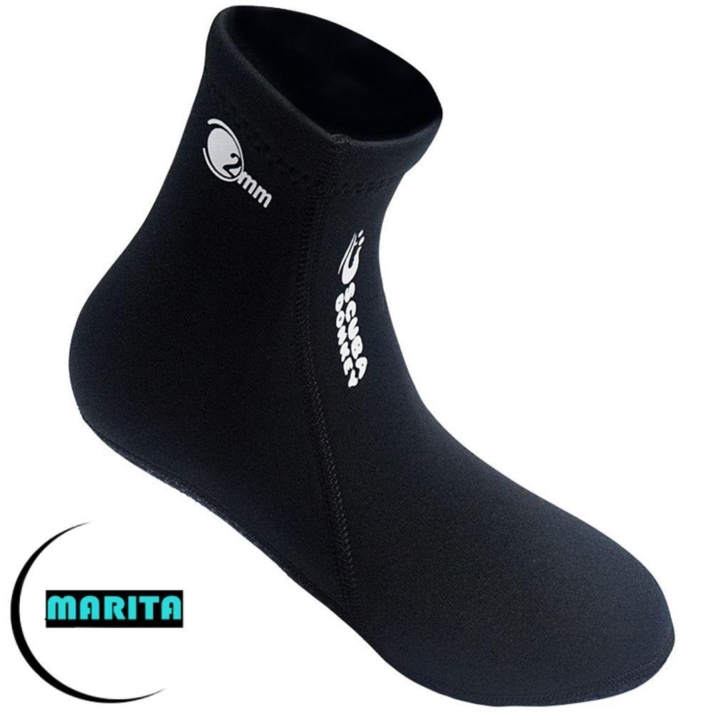 MARITA Neoprene Lặn Tất Lặn Lặn Chống Trầy Xước 2mm Scuba Đồ Bơi Wetsuit