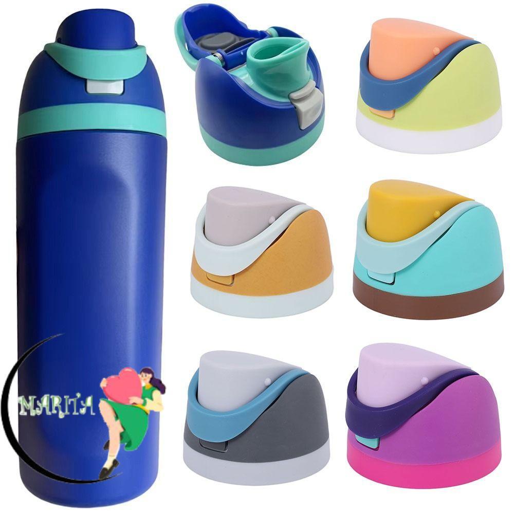Nắp thay thế MARITA cho Owala Freesip, Không rò rỉ nước BPA-Free One Button Bottle Top, Nắp thay thế