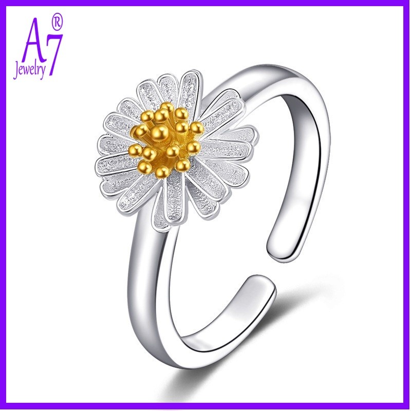 Nhẫn thời trang Daisy Plain Band Ring dành cho nữ JJH2003