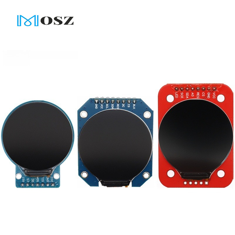 Màn Hình TFT 1.28 Inch TFT Màn Hình Hiển Thị Mô Đun Tròn RGB 240 * 240 GC9A01 Trình Điều Khiển 4 Dây