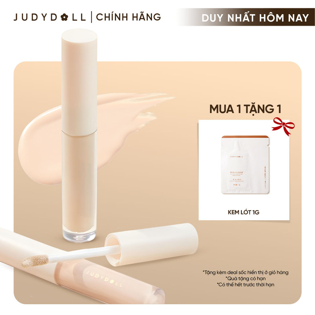 JUDYDOLL Kem che khuyết điểm Traceless Cloud-Touch Concealer Không cakey Tiệp da Lâu trôi 3.2g