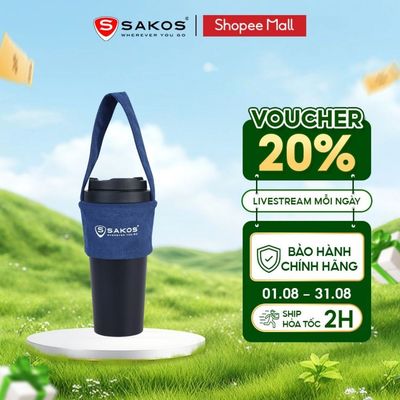 Quai Xách Ly SAKOS CALIX Bền Chắc Cầm Êm Không Trơn Chống Thấm Chịu Lực Tốt