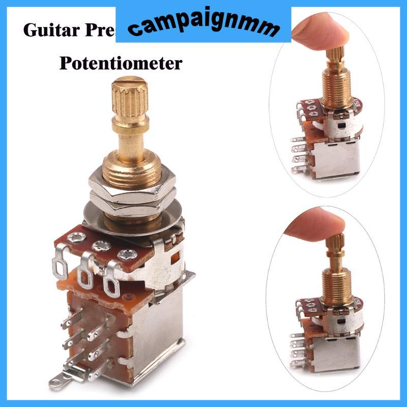 Camp Guitar Switch Núm A500K B500K A250K B250K Báo Chí Điều Khiển Điện Áp