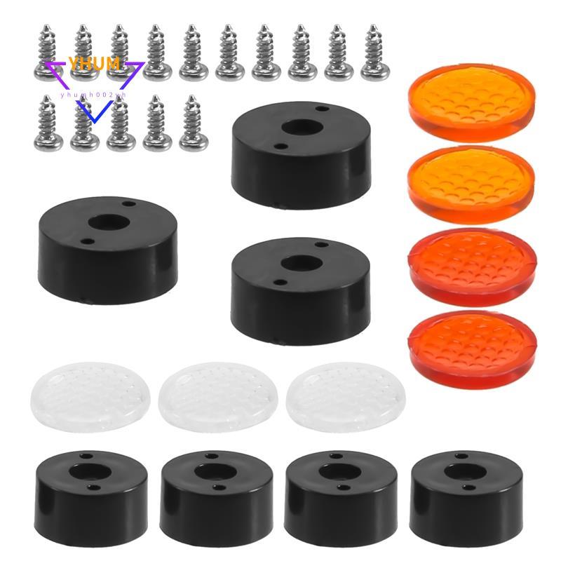 7 Chiếc Vỏ Đèn Hậu Cho 1: 10 RC Xe Bánh Xích RC D90 Vỏ Thân Xe